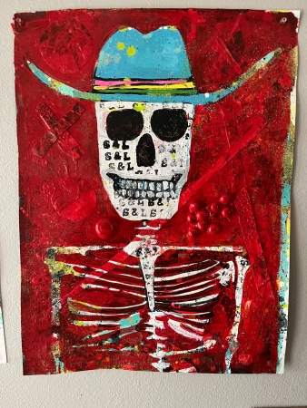 Mr. Bones by artist Scott Leopold